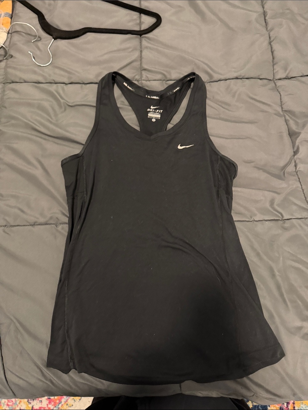 Nike Black Women's Racerback Dri-FIT Tank